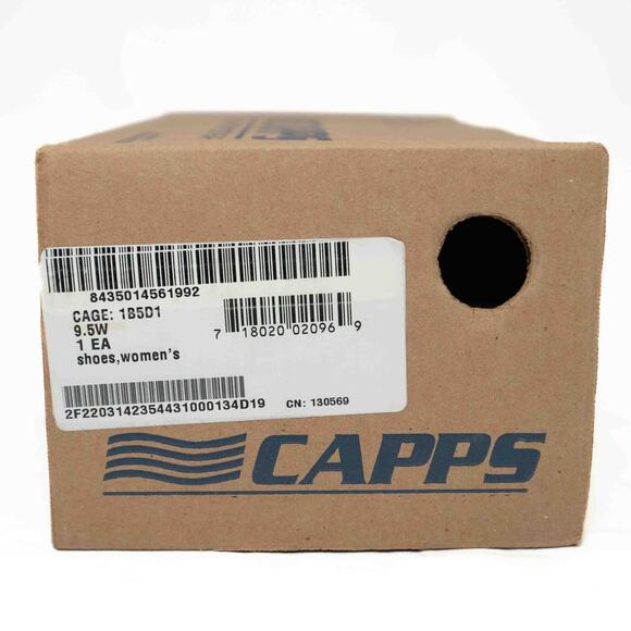 Capps Women's Black Oxford Uniform Shoes Size 9.5 - Picture 10 of 14